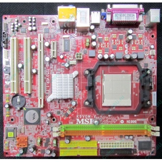 Б/У материнская плата с дефектом MSI MS-7253 K9VGM-V VER 1.1 s.AM2 (Хабаровск)