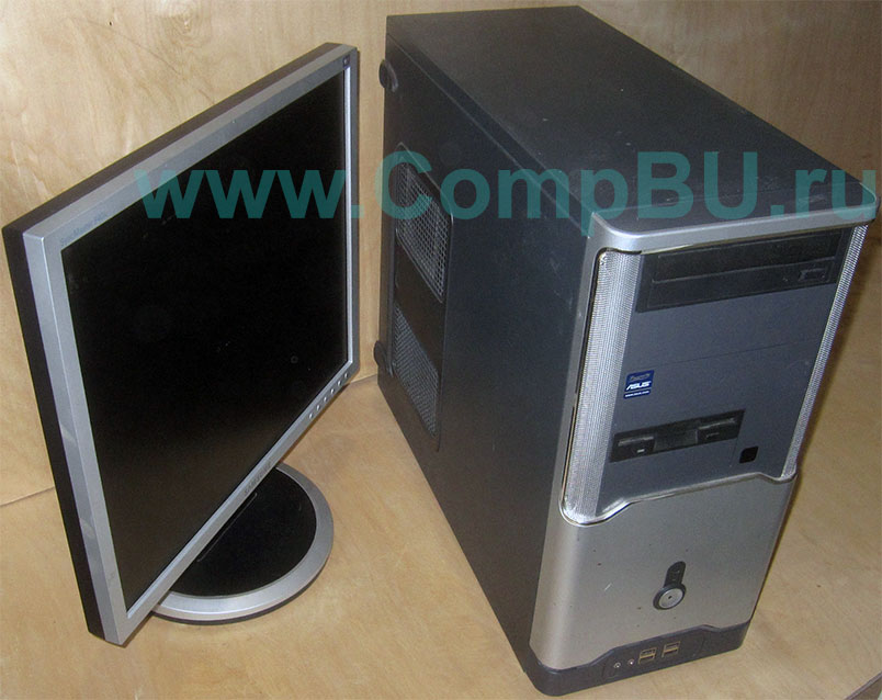 Комплект: четырёхядерный компьютер с 4Гб памяти и 19 дюймовый ЖК монитор (Хабаровск)